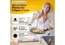 endusor Crêpepfanne 26cm Aluminiumguss Antihaft inkl. Holzspatel Bild 1