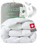 Welldora 4-Jahreszeitenbettdecke 90% Federn 10% Daunen Oeko-Tex Allergiker Bild 2