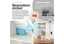 TRAUMBAUM® Kinderregal Tonie Weiß für IKEA KALLAX Magnetisch Bild 1