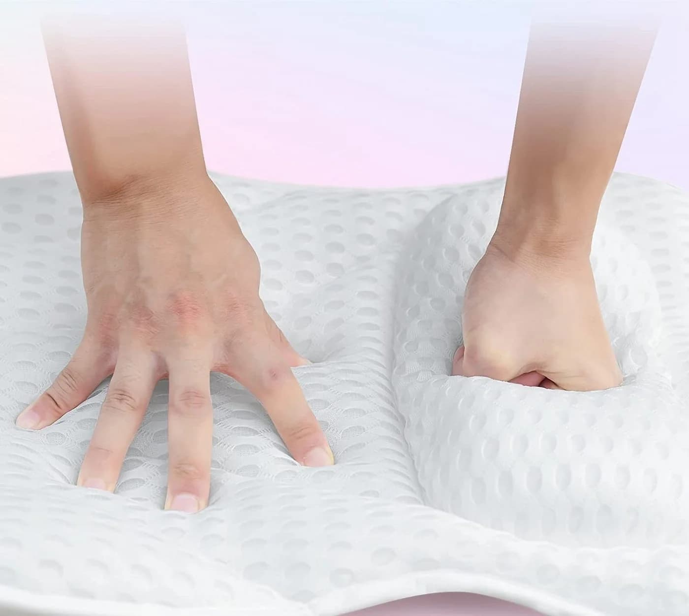 Penelife Badewannenkissen mit 6 Saugnäpfen - Ergonomisches Nackenkissen Weiß - Bild 5