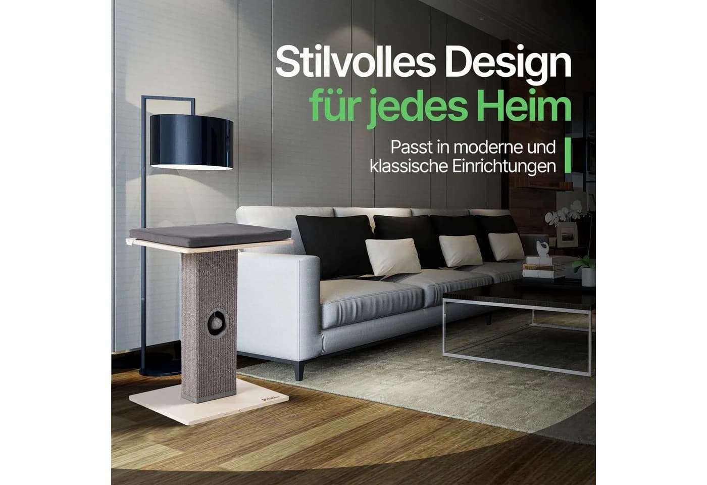 Kraus-Magazin Kratzbaum Birkenholz Sisal - Bild 5