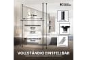 Kraus Magazin Paraventgestell Teleskopisch Ohne Bohren Bild 3