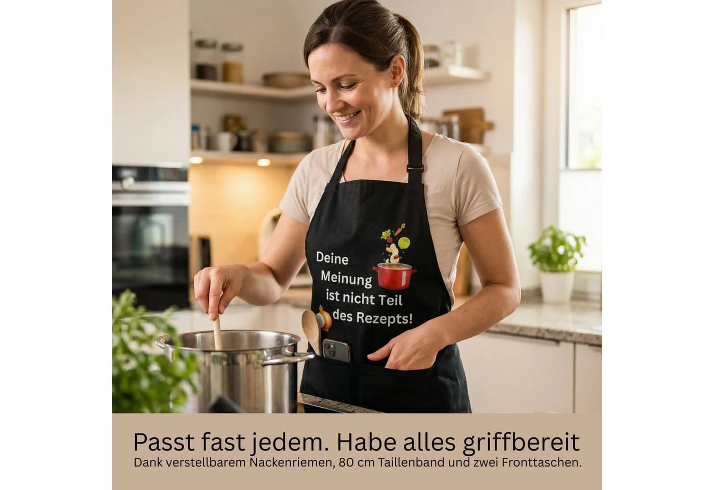 Curry Master Kochschürze mit Spruch 100% Baumwolle - Bild 5