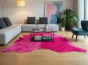 KUHFELL online & NOMAD Fellteppich Pink Bild 2