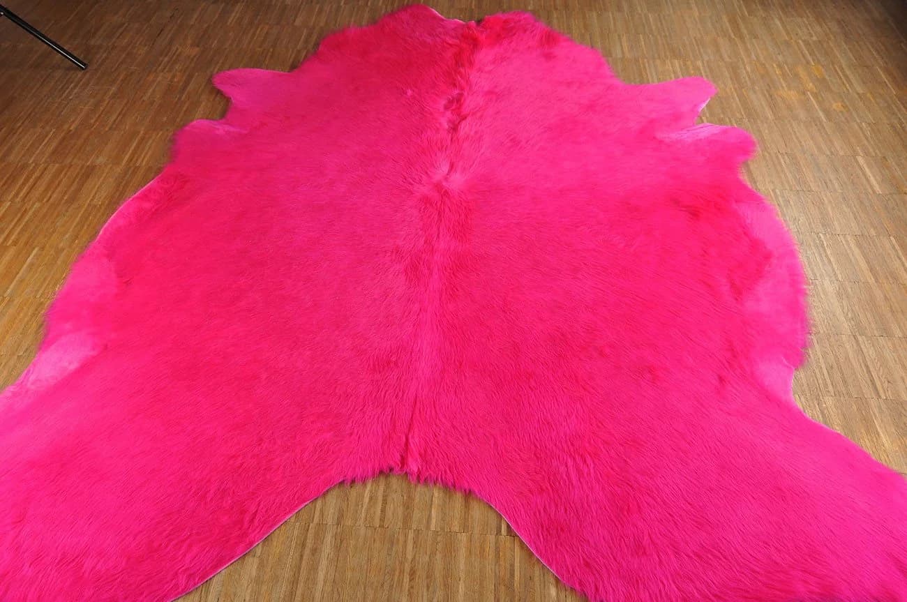 KUHFELL online & NOMAD Fellteppich Pink - Bild 3