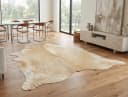 KUHFELL online & NOMAD Fellteppich Kuhfell Beige Rinder Fell Teppich Bild 2