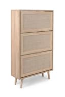 möbelvita Schuhkipper Malmö 49A Sonoma Eiche Bast-Dekor Bild 1