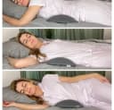 HEALTHSON Rückenkissen LumbaRelax® Grau Memory-Schaum Bild 5
