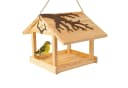 BIRDSOUL Vogelhaus Forest Braun Wasserableitendes Design Bild 2