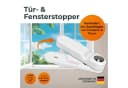 Vlippy Fensterstopper & Türstopper, 2 Stück, Verhindert das Zuschlagen von Fenstern & Türen Bild 1