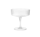 DAL CERO Cocktailglas 2-tlg. Transparent Geripptes Design Bild 3