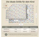 Lunova Gewichtsdecke für Kinder, hypoallergene Glasperlen, OEKO-TEX Baumwolle, 2-4 kg Bild 4