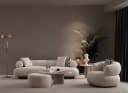 Bermo Home Sofa Premium Design-Wohnlandschaft Wolkenkomfort 3-3-1 Sitzgruppe Bild 1