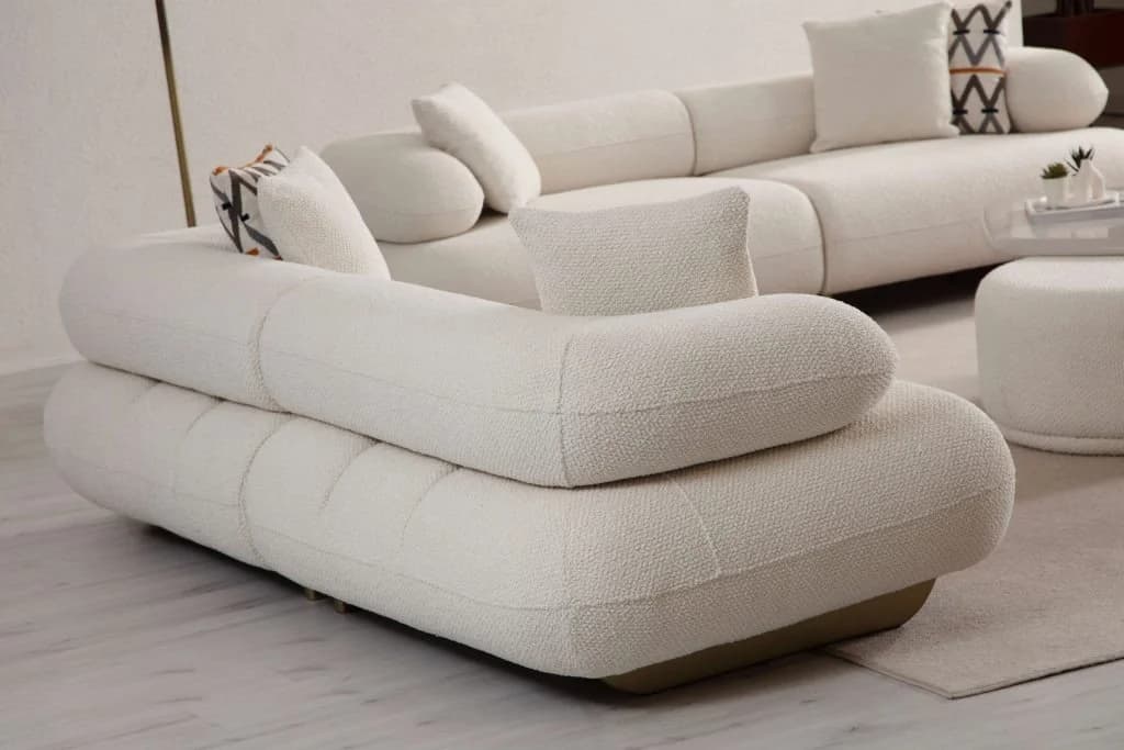 Bermo Home Sofa Premium Design-Wohnlandschaft Wolkenkomfort 3-3-1 Sitzgruppe - Bild 3