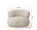 Bermo Home Sofa Premium Design-Wohnlandschaft Wolkenkomfort 3-3-1 Sitzgruppe Bild 5