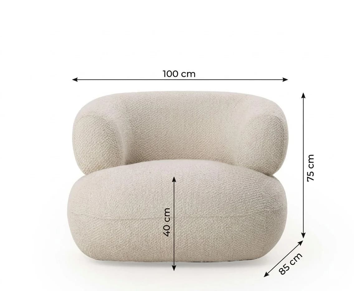 Bermo Home Sofa Premium Design-Wohnlandschaft Wolkenkomfort 3-3-1 Sitzgruppe - Bild 5