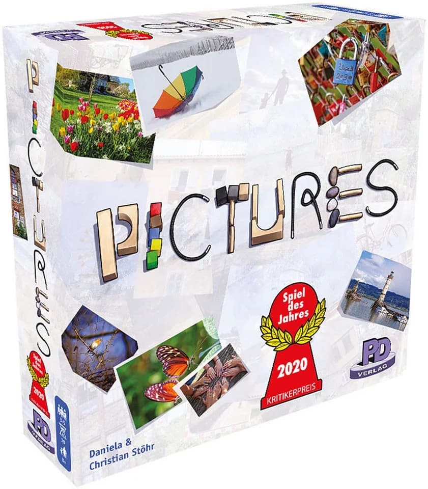 Asmodee Spiel Pictures - Familienspiel mit Bauklötzen & Symbolkarten - Bild 2