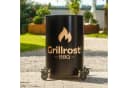 Grillrost.com BBQ Personalisierte Feuertonne Silber Made in Germany Bild 1