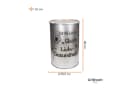 Grillrost.com BBQ Personalisierte Feuertonne Silber Made in Germany Bild 5