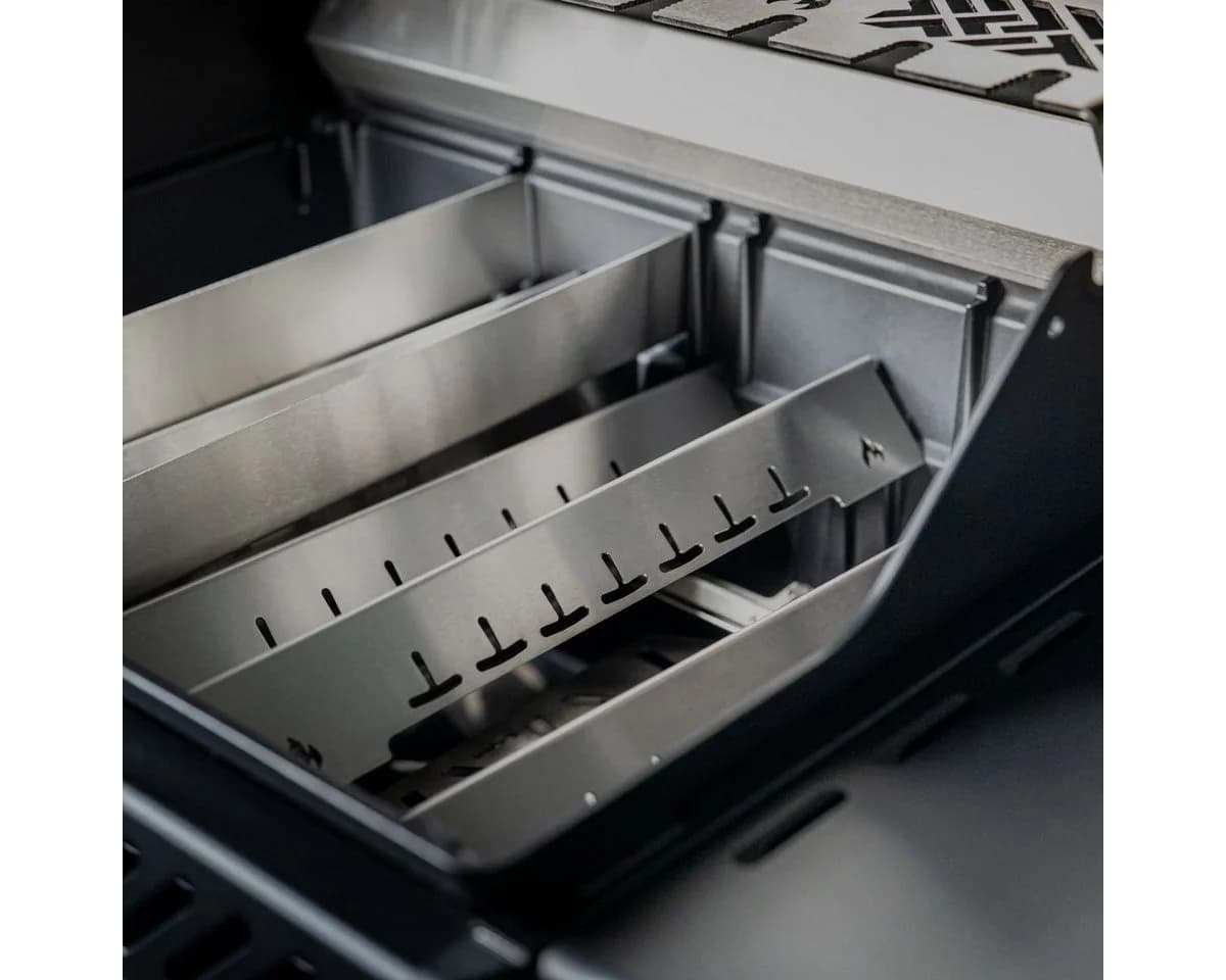 Grillrost.com BBQ Edelstahl Brennerabdeckung für Napoleon Grill