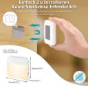 Athlix LED Nachtlicht 3er Pack Bewegungsmelder Warmweiß Bild 4
