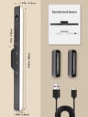 Athlix LED Schreibtischlampe Touch Magnetisch Kabellos Bild 5