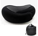 Athlix Nackenkissen Reise Memory-Schaum Schwarz Bild 2