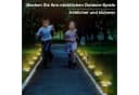 Athlix LED Solar-Bodenleuchte mit 8 LEDs für Garten Bild 5