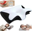 Athlix Nackenkissen Memory Foam Ergonomisch Schwarz Bild 2