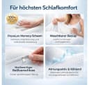 Athlix Nackenkissen Memory Foam Ergonomisch Schwarz Bild 3