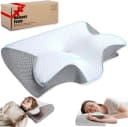 Athlix Nackenkissen Memory Foam Grau Ergonomisch Orthopädisch Bild 2