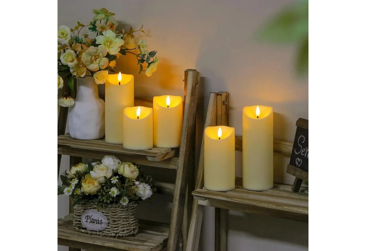Athlix LED-Kerzen 10er Set mit Fernbedienung & Timer - Bild 4