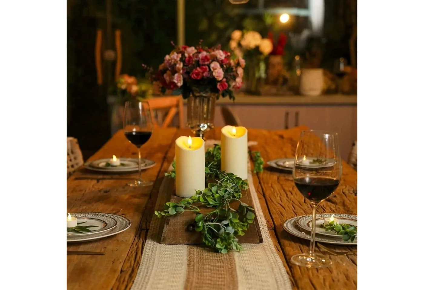 Athlix LED-Kerzen 10er Set mit Fernbedienung & Timer - Bild 5