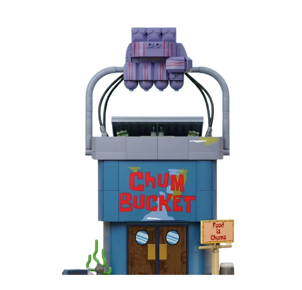 Athlix Klemmbausteine SpongeBob Schwammkopf Restaurant Set - Bild 2