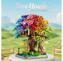 Athlix Baumhaus-Bauset 2338 Micro-Bausteine Regenbogenfarben Bild 1