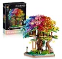Athlix Baumhaus-Bauset 2338 Micro-Bausteine Regenbogenfarben Bild 2