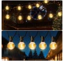 Athlix Solar-LED-Lichterkette G40 mit Fernbedienung, IP65 wasserdicht Bild 1