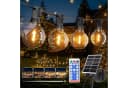 Athlix Solar-LED-Lichterkette G40 mit Fernbedienung, IP65 wasserdicht Bild 2