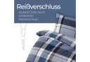 Bestlivings Feinbiber Bettwäsche Set Winter Mischgewebe 2 teilig 135x200/80x80cm 65% Baumwolle 35% Polyester atmungsaktiv extra warm Bild 1