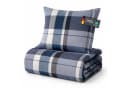 Bestlivings Feinbiber Bettwäsche Set Winter Mischgewebe 2 teilig 135x200/80x80cm 65% Baumwolle 35% Polyester atmungsaktiv extra warm Bild 2