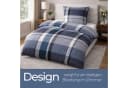 Bestlivings Feinbiber Bettwäsche Set Winter Mischgewebe 2 teilig 135x200/80x80cm 65% Baumwolle 35% Polyester atmungsaktiv extra warm Bild 3