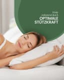 Bestlivings Federkissen 80x80 cm Weiß Made in Germany Downpass Bild 5