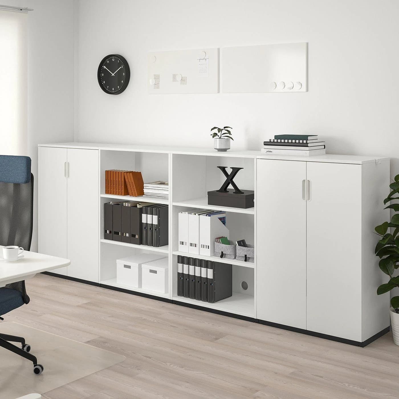 IKEA GALANT Aufbewahrungskombi Weiß