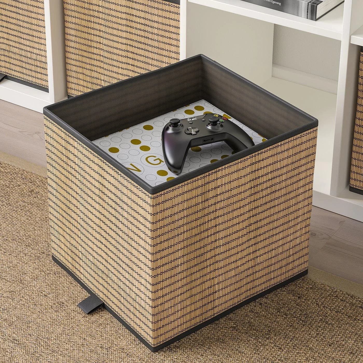 IKEA GNABBAS Korb aus Seegras für KALLAX Regal