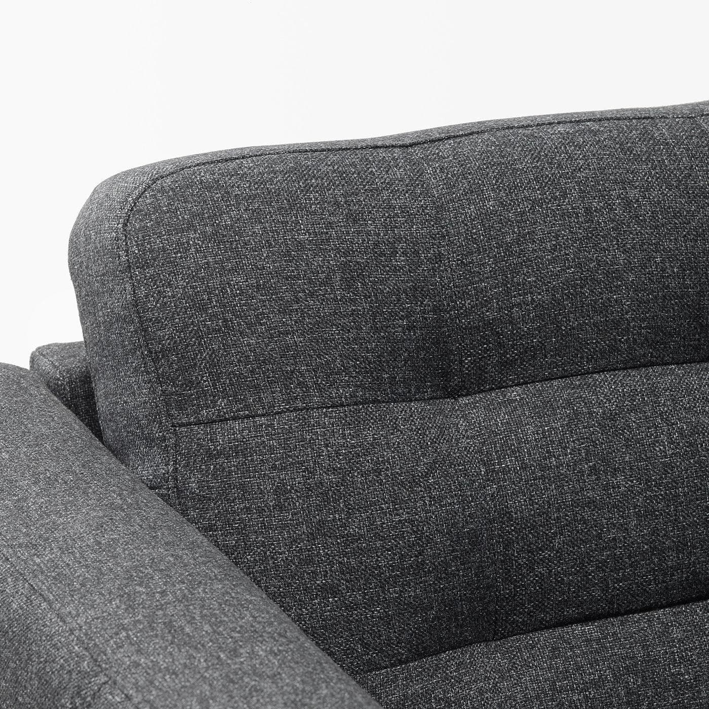 IKEA LANDSKRONA Récamiere Anbauteil Dunkelgrau Metall