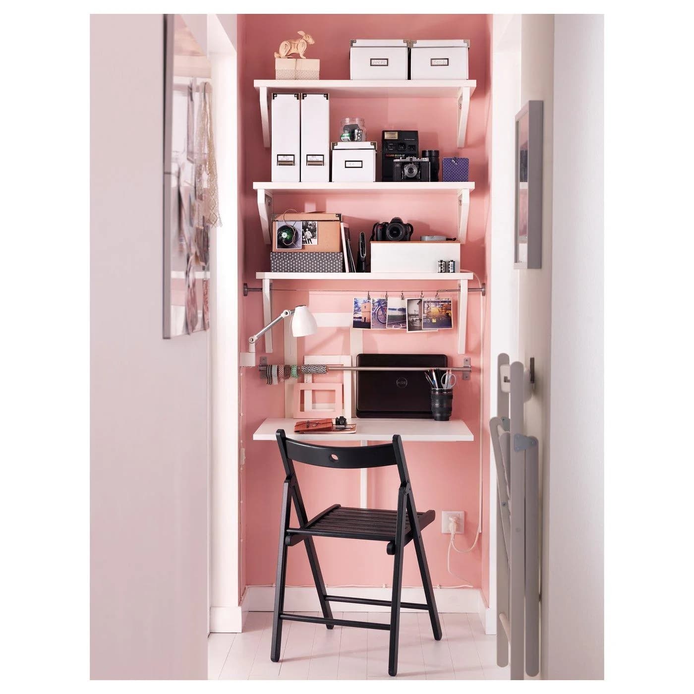 IKEA NORBERG Wandklapptisch Weiß