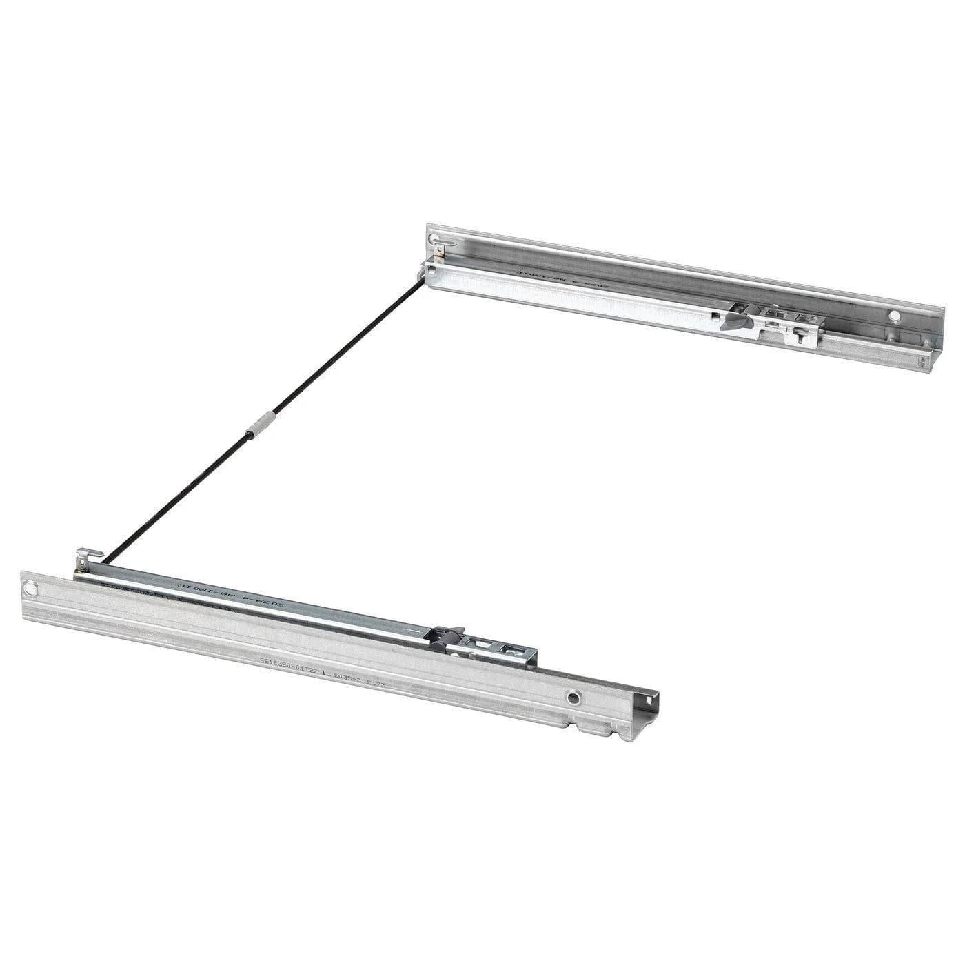 IKEA BESTÅ Schubladenschiene mit Drucköffner Weiß