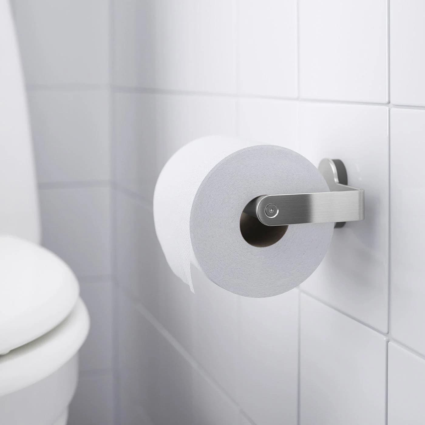 IKEA BROGRUND Toilettenpapierhalter Edelstahl