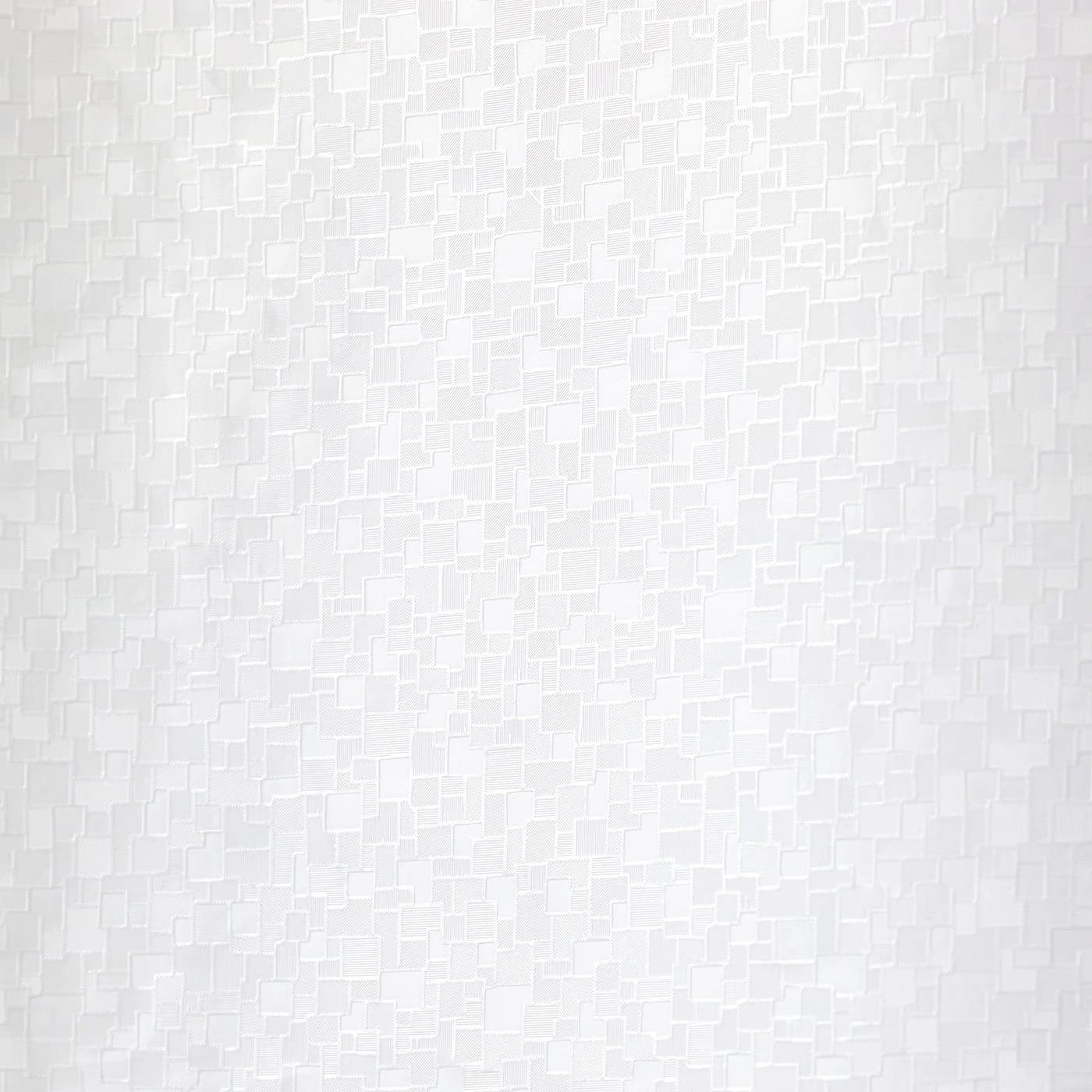 IKEA BJÄRSEN Duschvorhang Weiß Kunstfaser