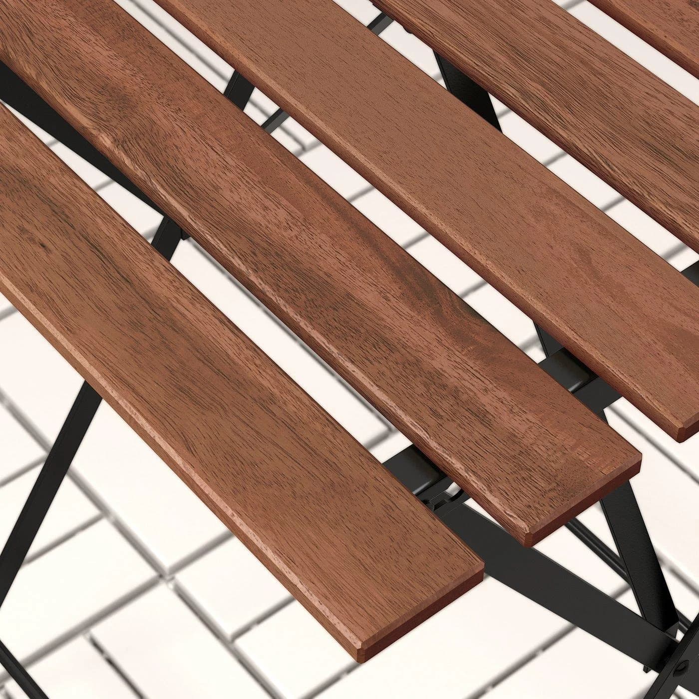 IKEA TÄRNÖ Tisch mit 2 Stühlen für draußen Beige/Schwarz